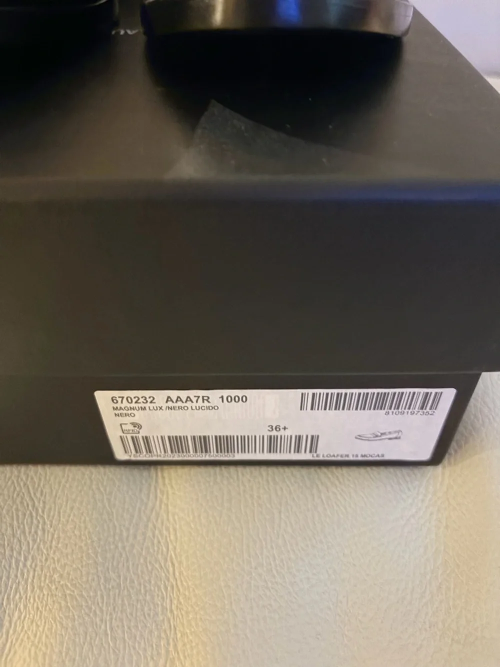 Saint Laurent Black Leather Penny Loafers - Gloss Finish - Picture 8 of 8